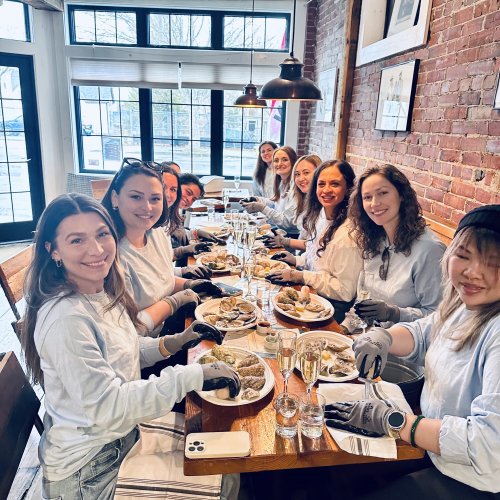 Group Shucking Class