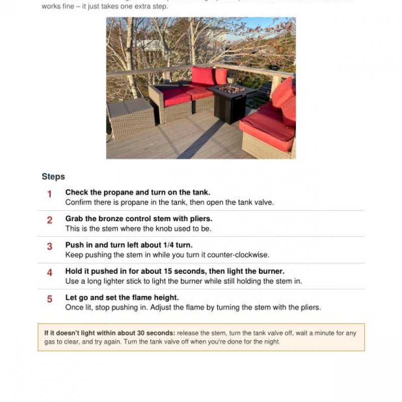 Fire Pit PO