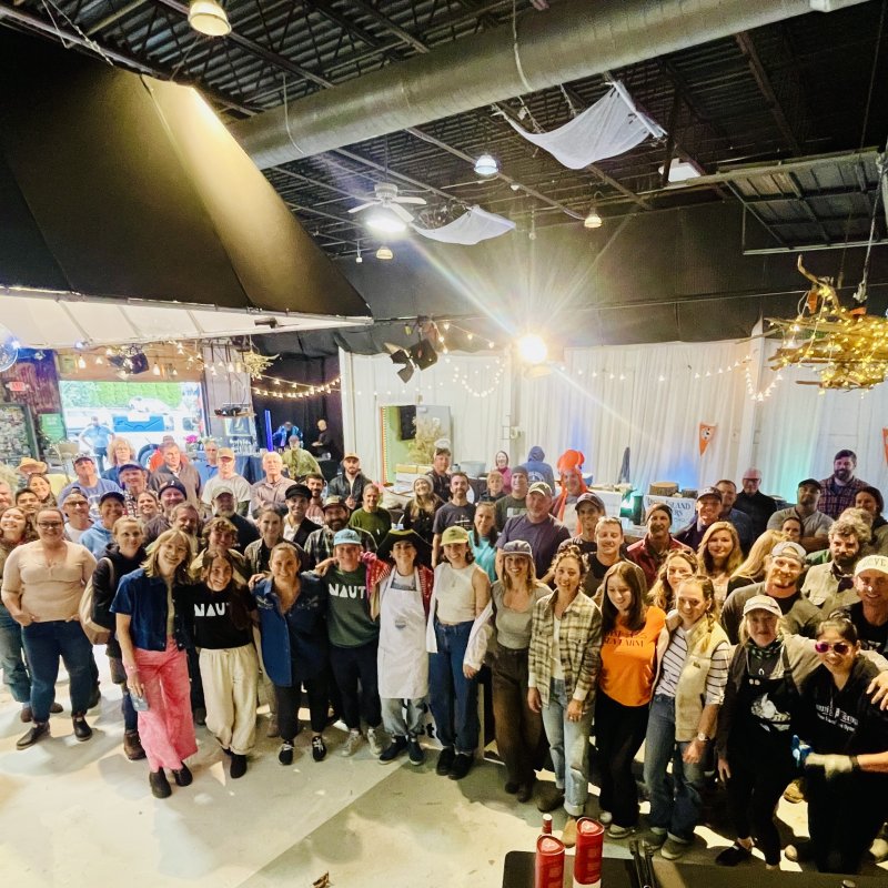 Maine oyster farmers gathered at Maine OysterFest in Portland