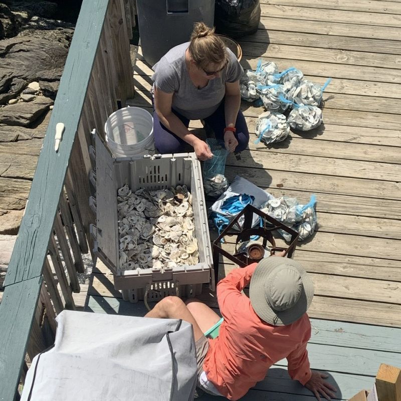 Prepping the Shell bags