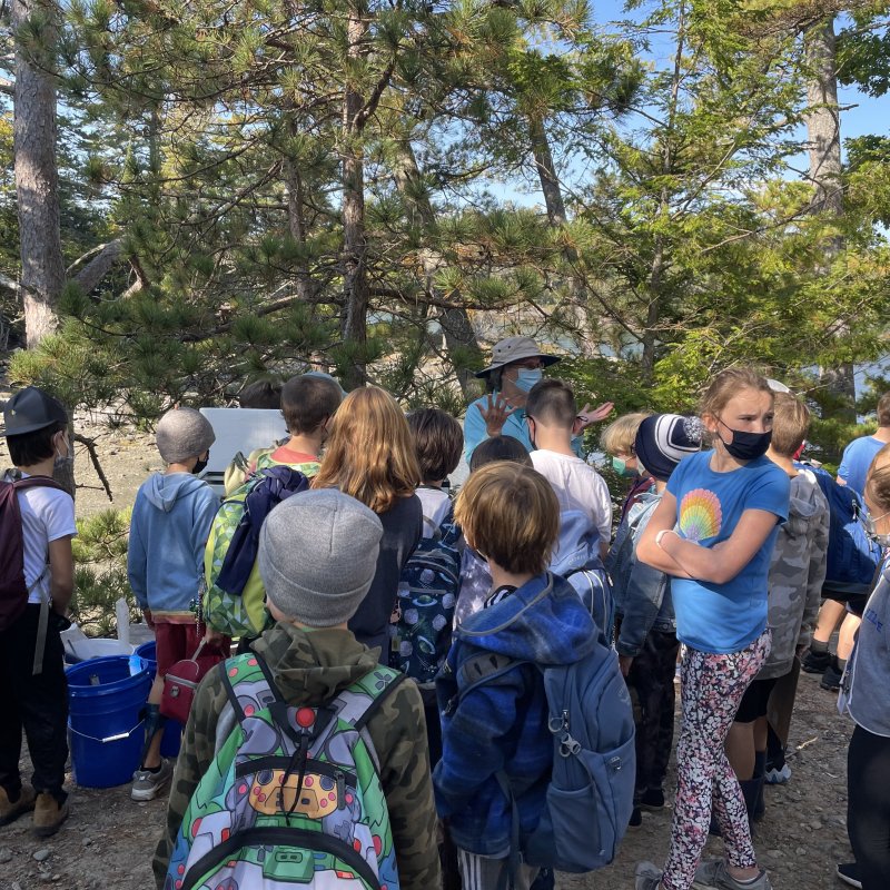 Dot teaching Wayneflete kiddos