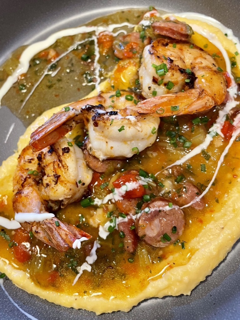 shrimp dispay
